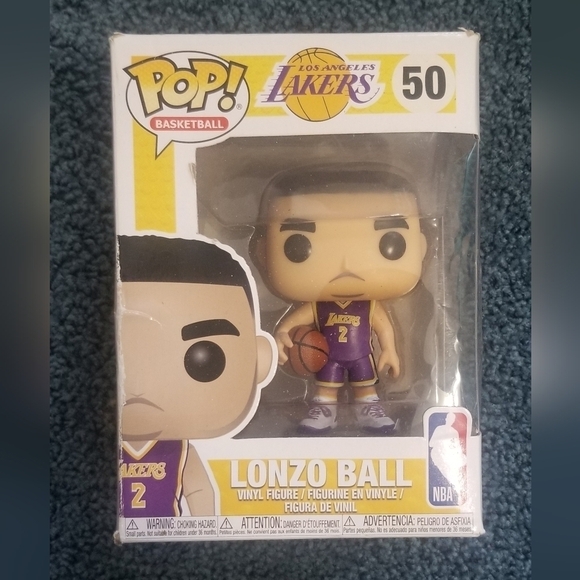 Funko Pop LA Lakers Basketball Series #50. 2018 Release. - Picture 1 of 6